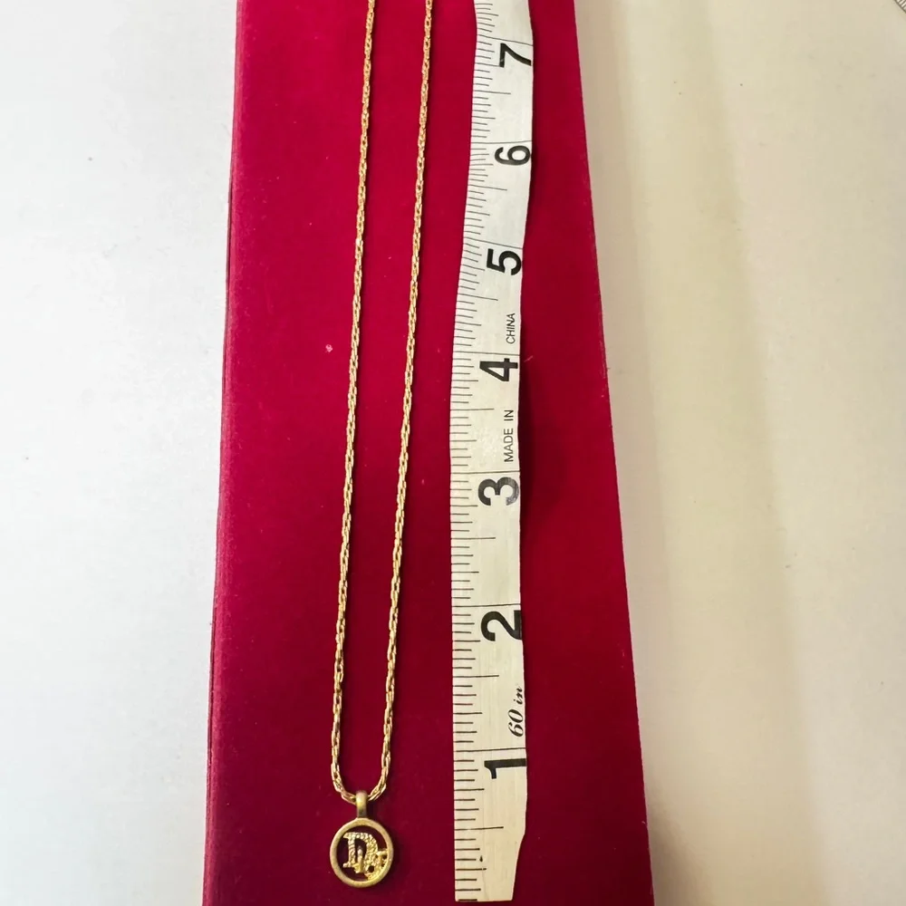 Dior Gold Pendant Necklace - Picture 8 of 10